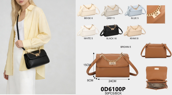 Torepka damska Roz Standard, Mix Kolor Paszka 6 szt